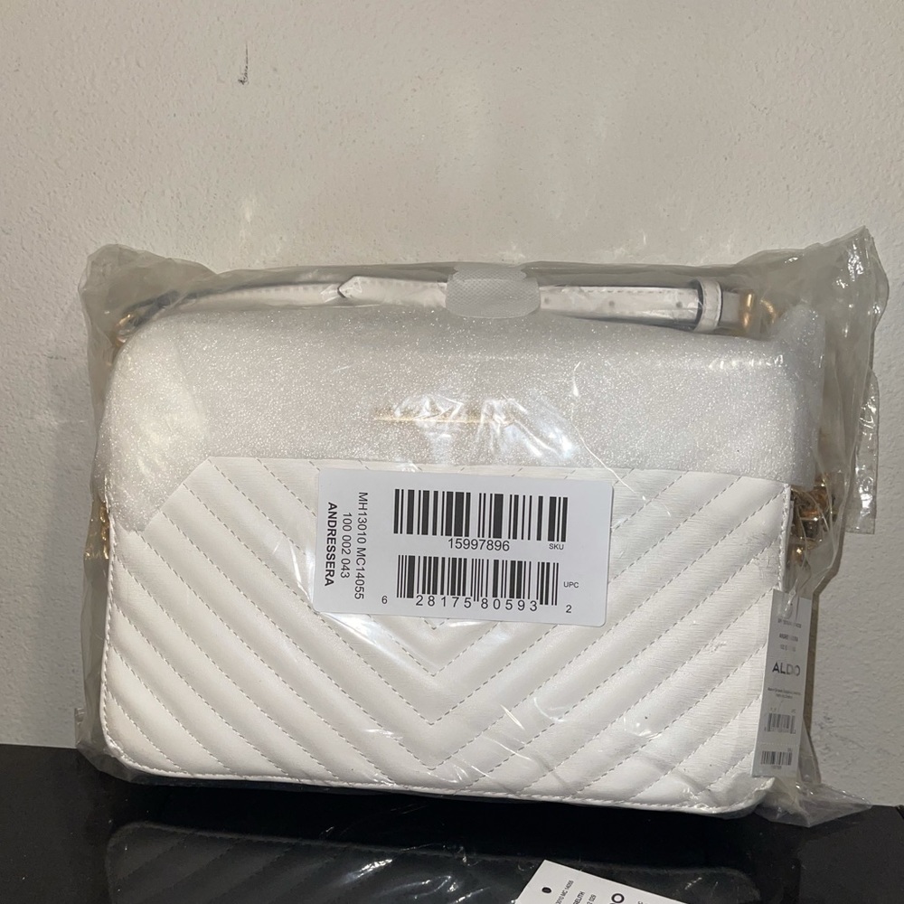 ALDO WHITE PURSE